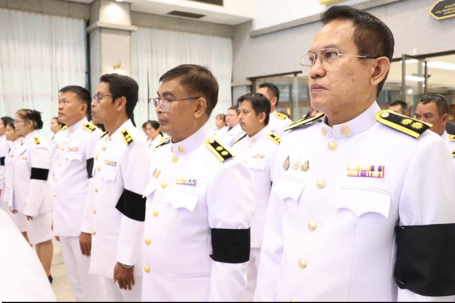 title - ศพส. จัดพิธีลงนามแสดงความอาลัยถวายแด่สมเด็จพระเจ้าลูกเธอ เจ้าฟ้าพัชรกิติยาภา นเรนทิราเทพยวดี กรมหลวงราชสาริณีสิริพัชร มหาวัชรราชธิดา ณ ศาลาพระมิ่งขวัญ ศูนย์ส่งเสริมและพัฒนาอาชีพเสริมนอกภาคการเกษตร (ศูนย์ศิลปาชีพบางไทรฯ (เดิม))
